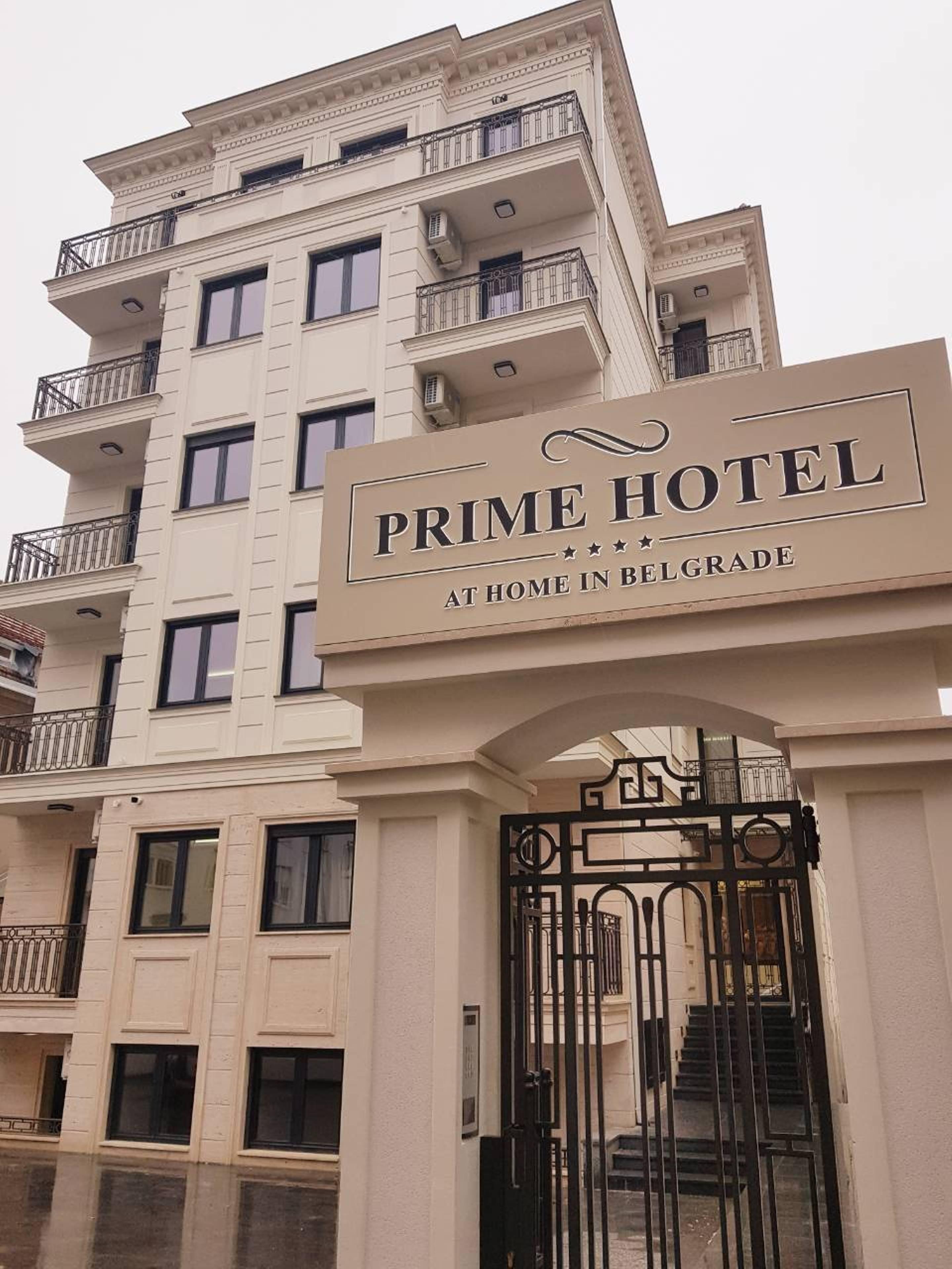Prime Hotel Garni Belgrad Exterior foto